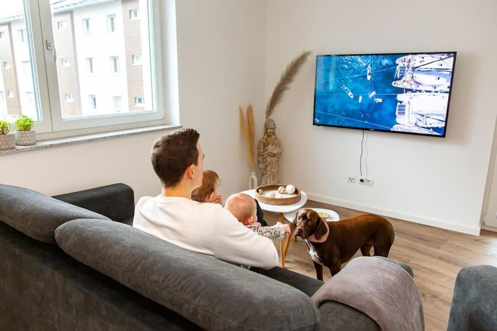 라어 Grosse Cozy 4-Zi-Whg Mit Balkon Naehe Europa Park Und Rulantica 아파트 외부 사진